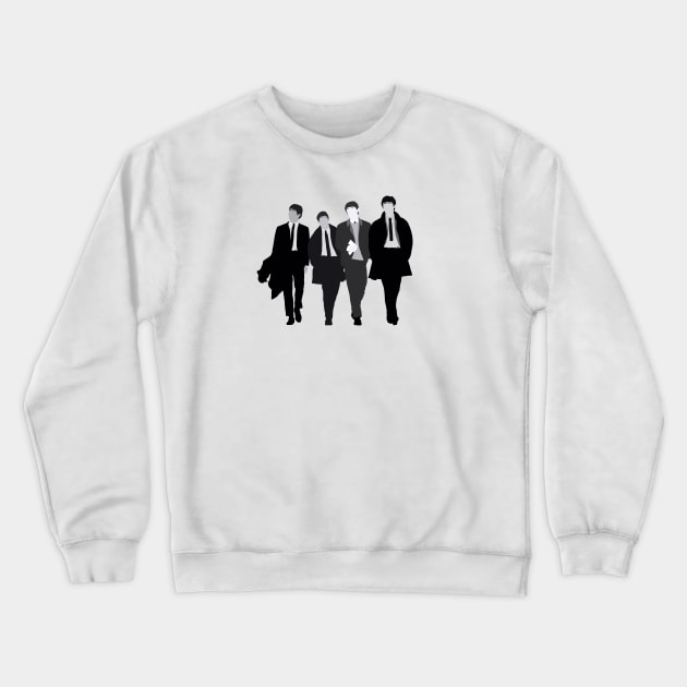 The Fab Four Crewneck Sweatshirt by Pop-Culture Closet